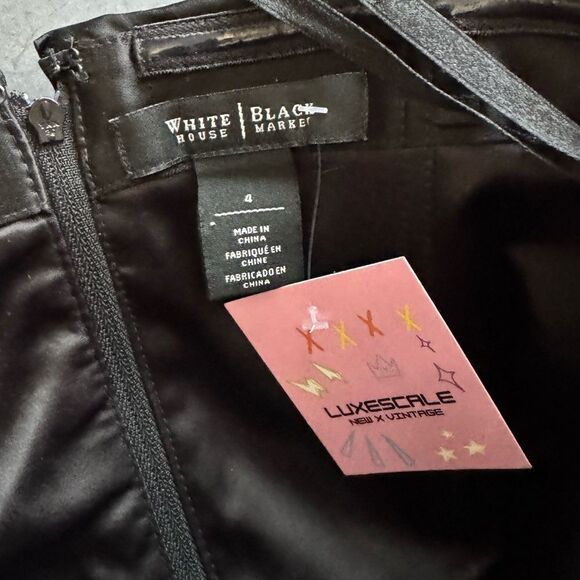 White House Black Market Embellished Strapless Bustier Top - Picture 5 of 5